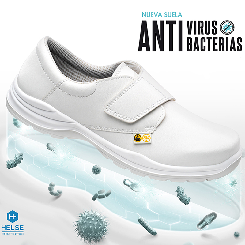 Calzado antibacteria Barcelona Helse