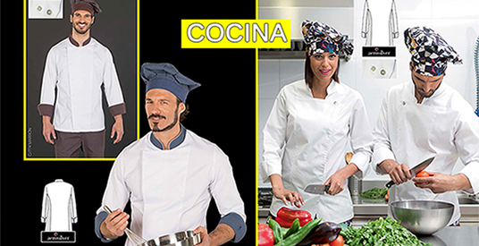 Ropa de cocina en HR vestuario